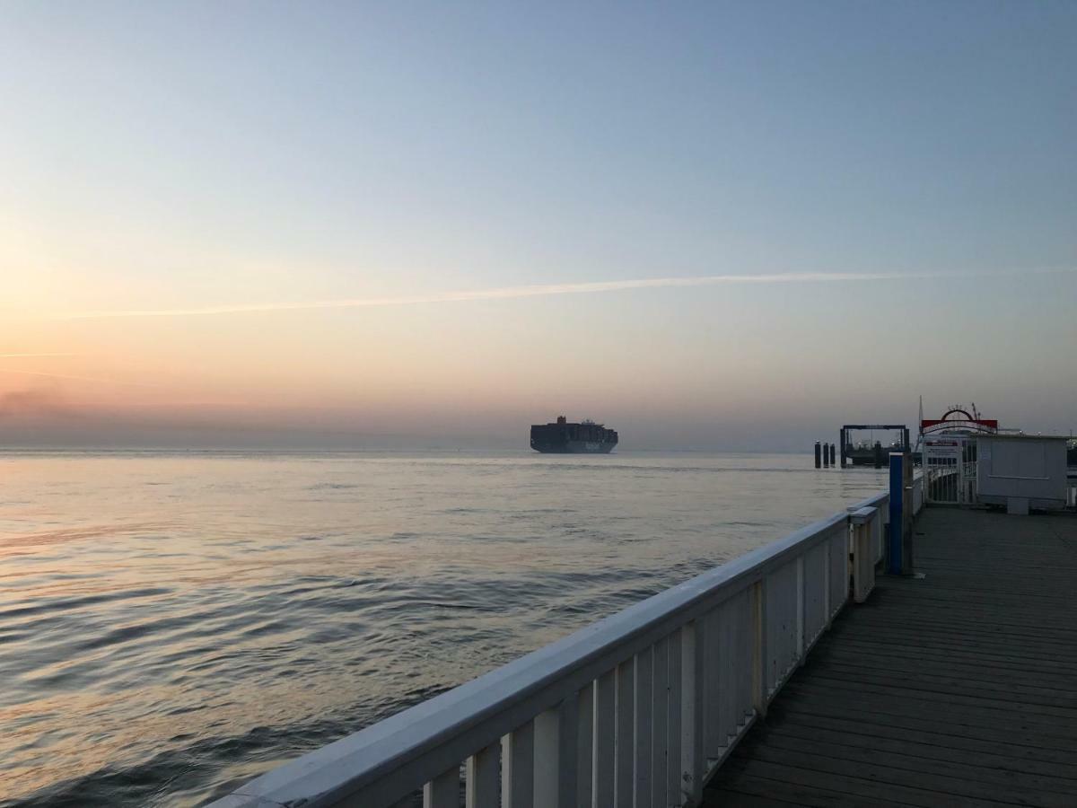 Ferienwohnung Deichblick Cuxhaven Exterior foto
